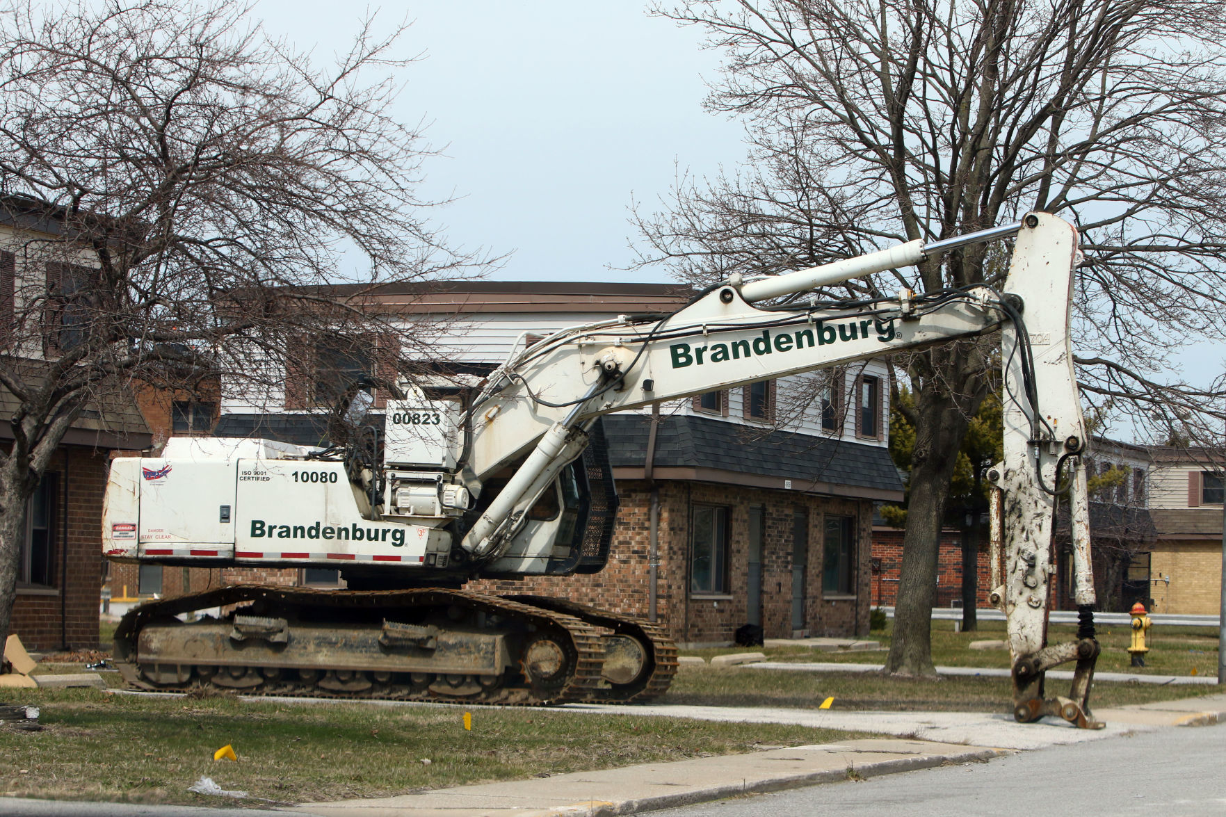 Gallery: Demolition begins on West Calumet Housing Complex